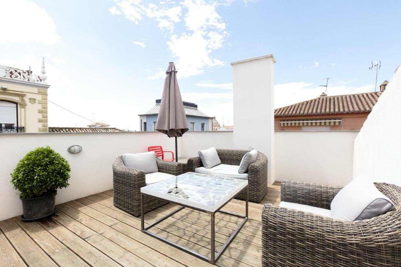 Apartamento de diseño con jacuzzi privado Granada Exterior foto