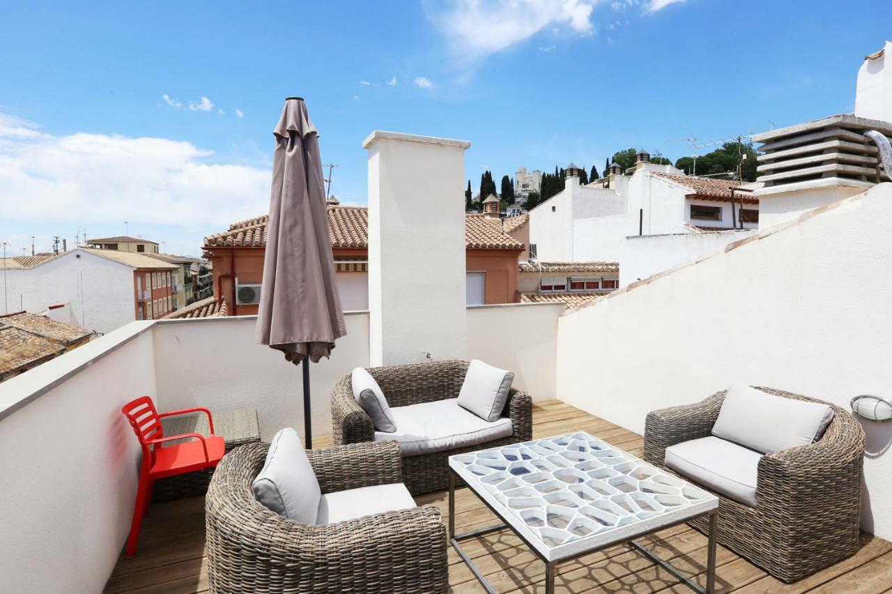 Apartamento de diseño con jacuzzi privado Granada Exterior foto