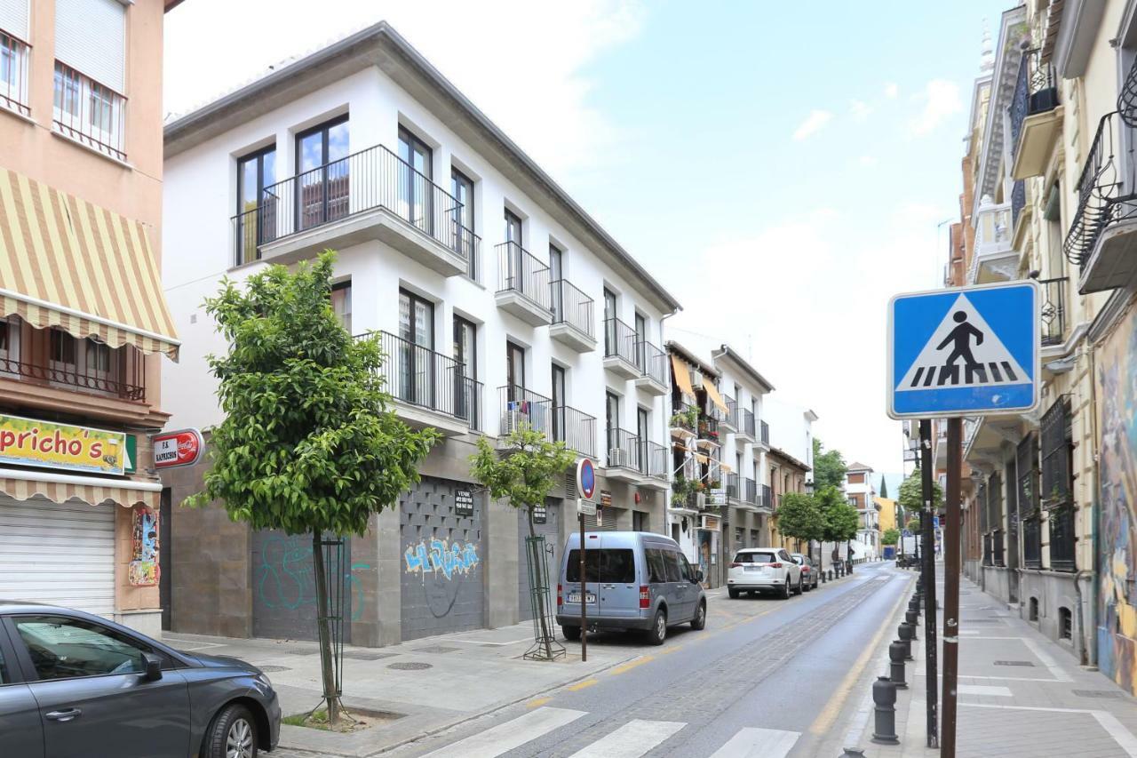 Apartamento de diseño con jacuzzi privado Granada Exterior foto